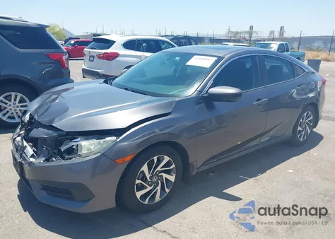 2016 Honda Civic Ex из США, поврежденный, VIN 2HGFC2F72GH504350